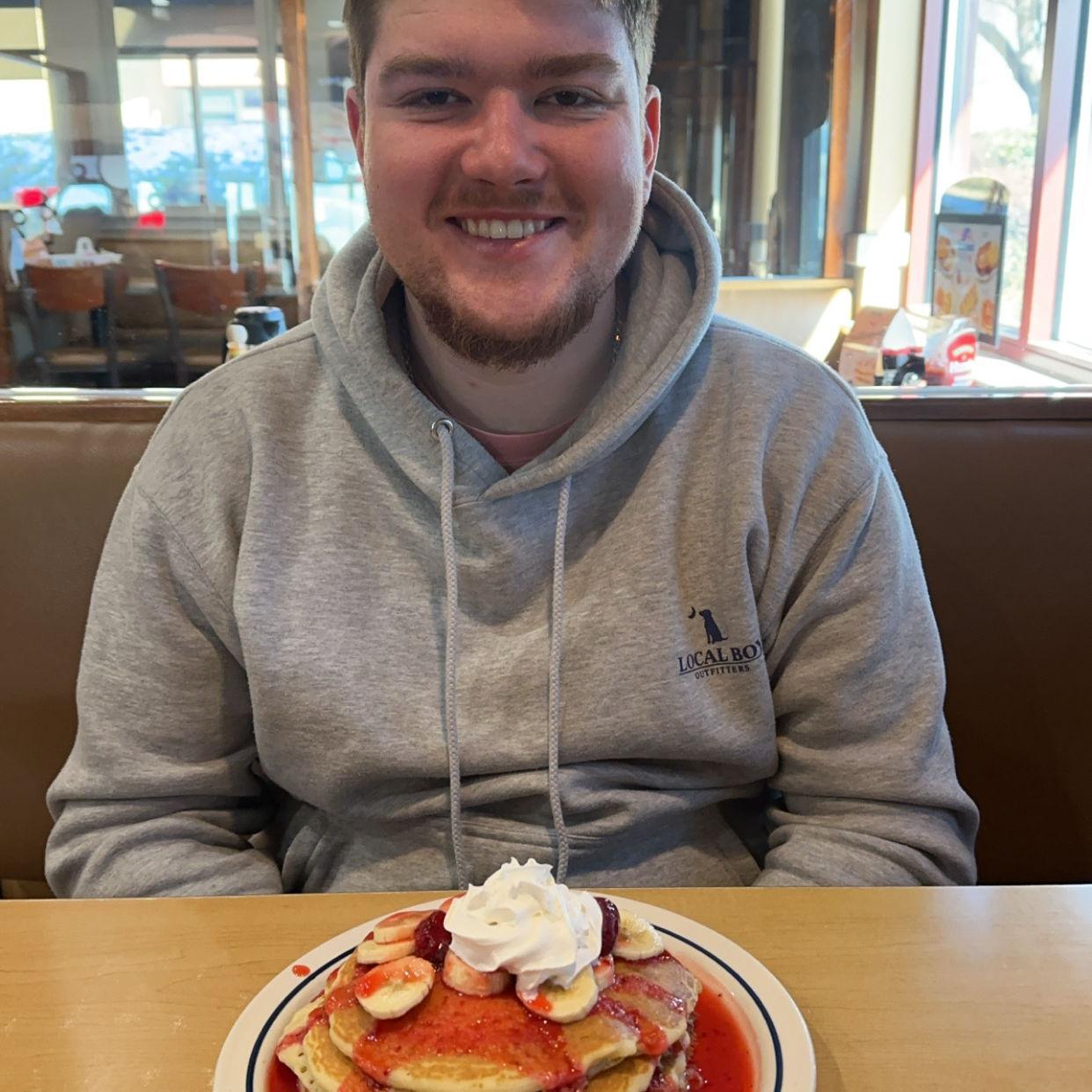 Another round of birthday pancakes :)