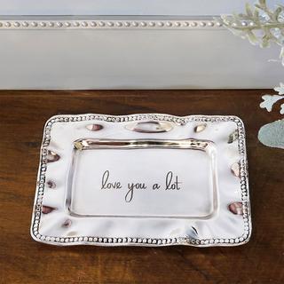 Love You A Lot Engraved Tray