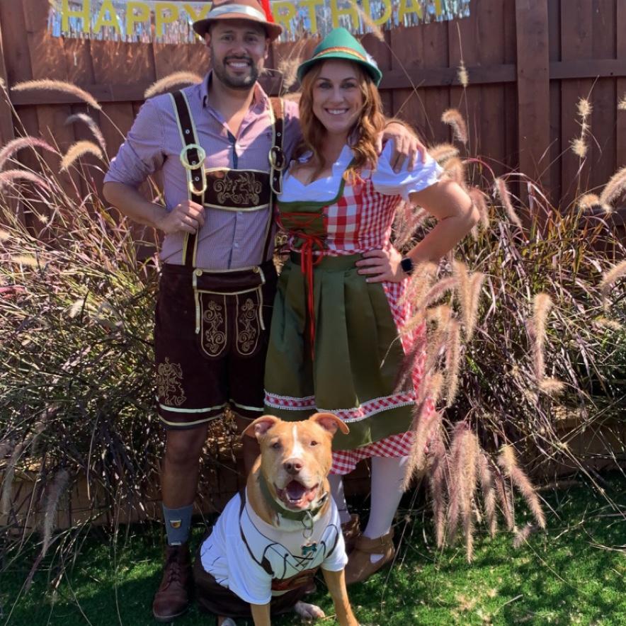 Fabian’s Oktoberfest themed birthday!🤎