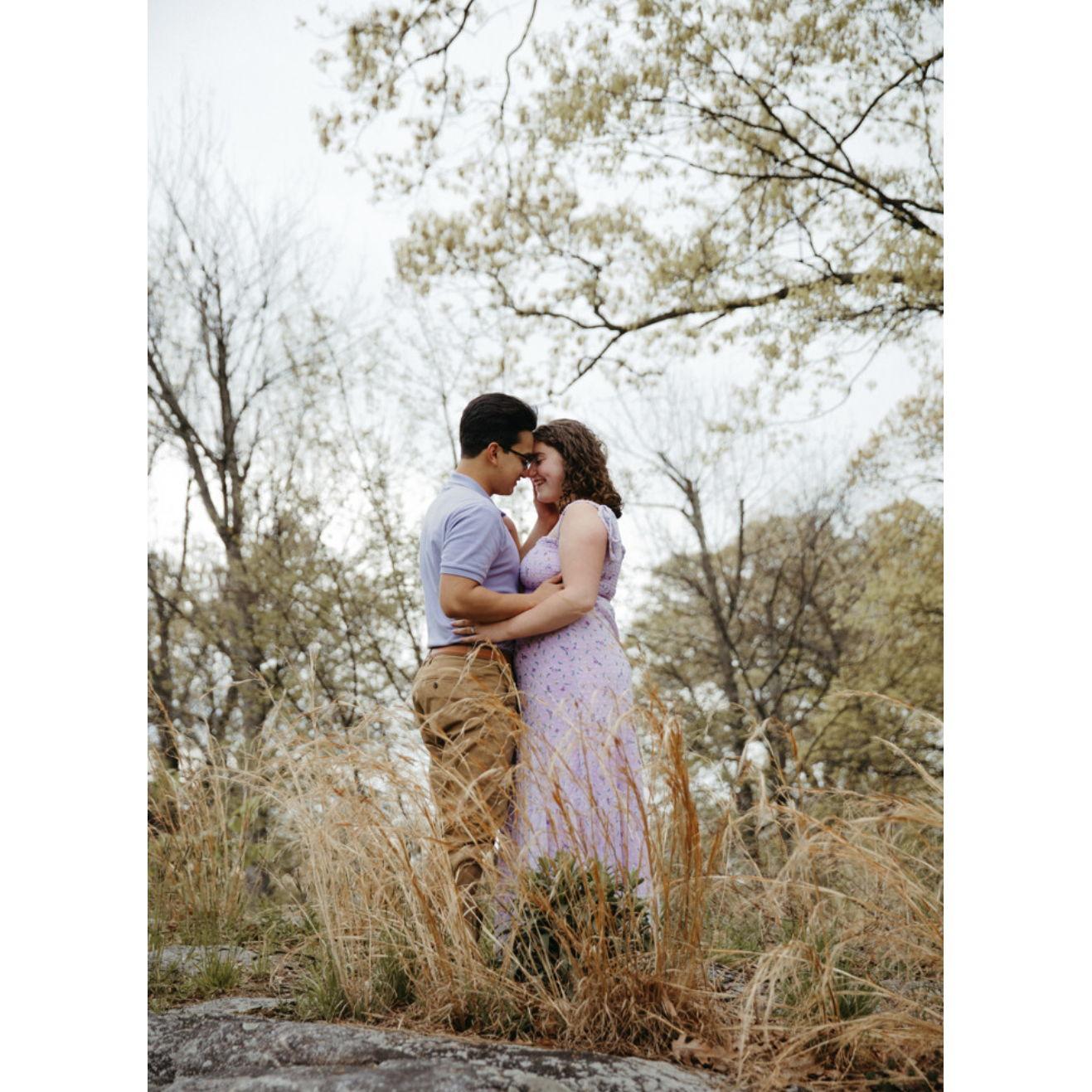 A picture from the engagement photos we had taken : )