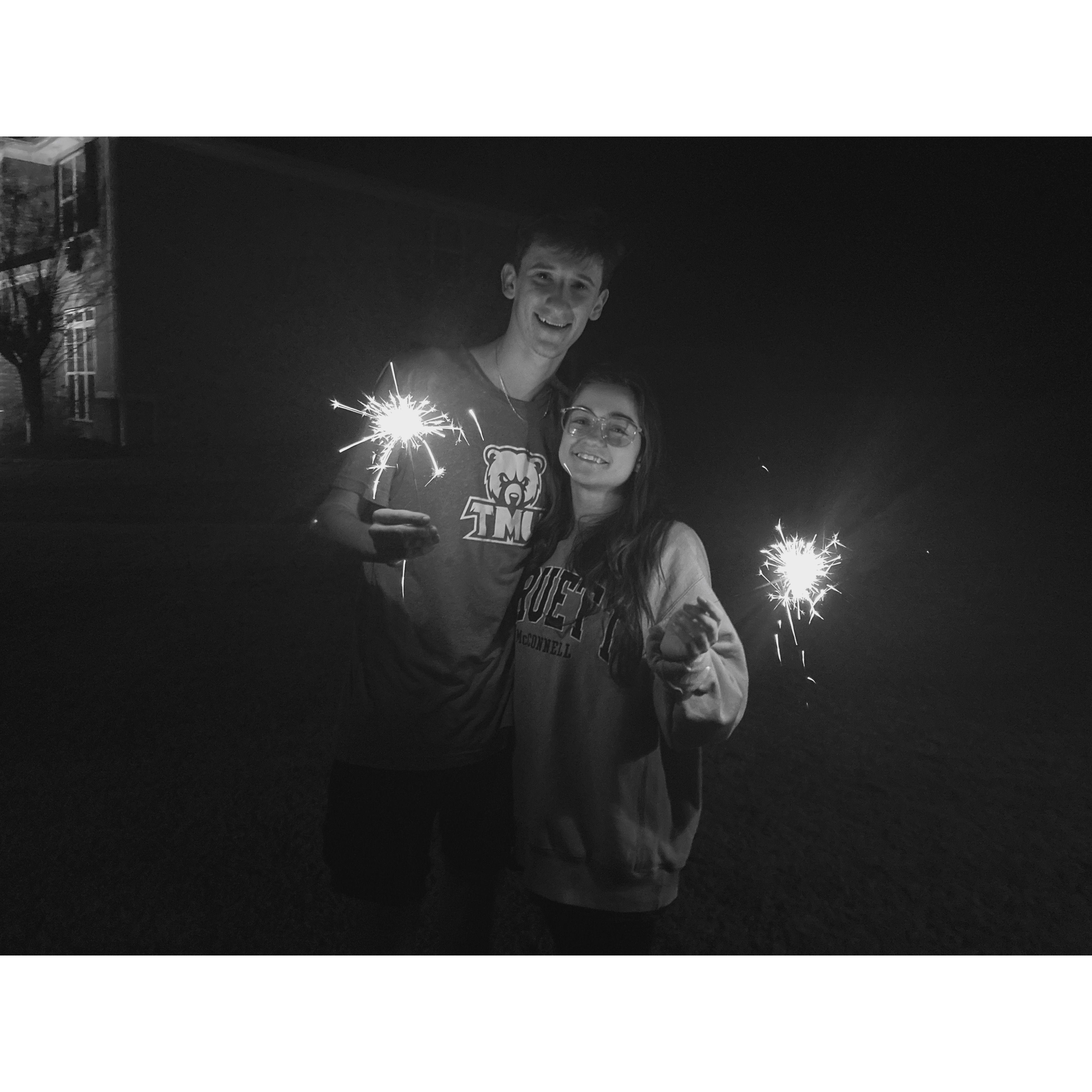 New Years Eve with each other every year!