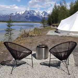 Glamping Tent on the Knik River
