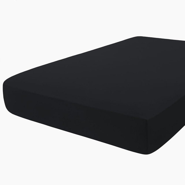hyha Milk Silk Couch Cushion Covers, Soft Magic Sofa Covers Washable for 3 Cushion Couch, Stretch Sectional Outdoor Cushion Covers for Patio Furniture with Elastic Bottom(Large, Black)