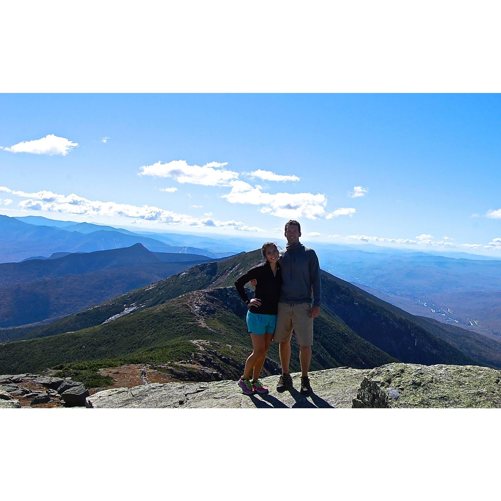 Hike up the Franconia Ridge