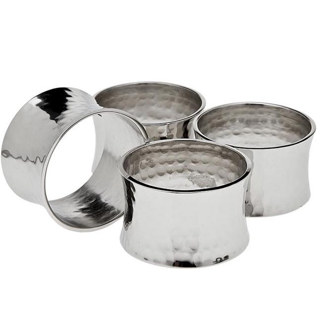 Godinger - napkin rings (set of 8)