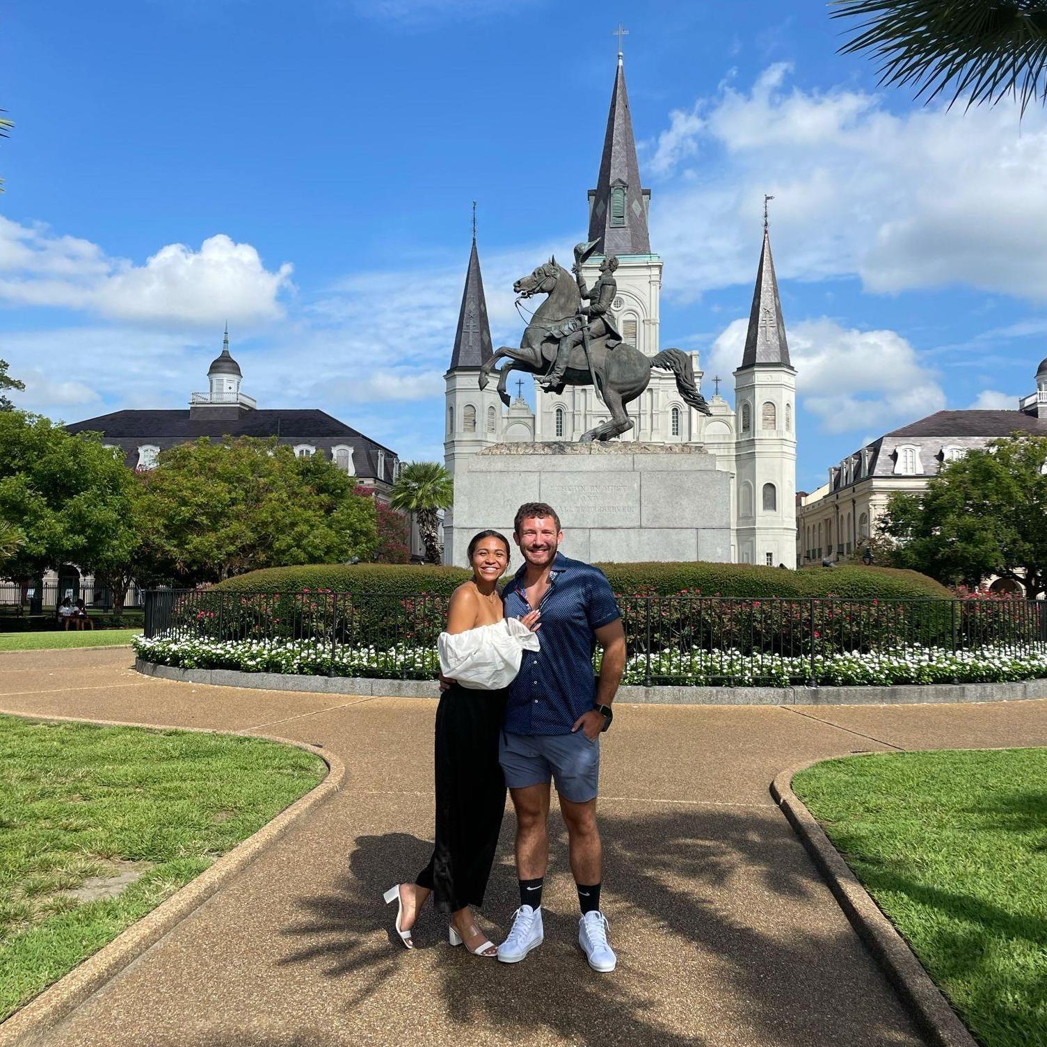 Our first date in New Orleans <3