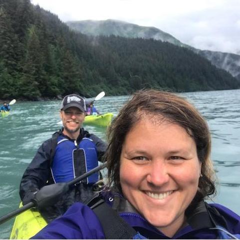 Kayaking Resurrection Bay, Seward, Alaska