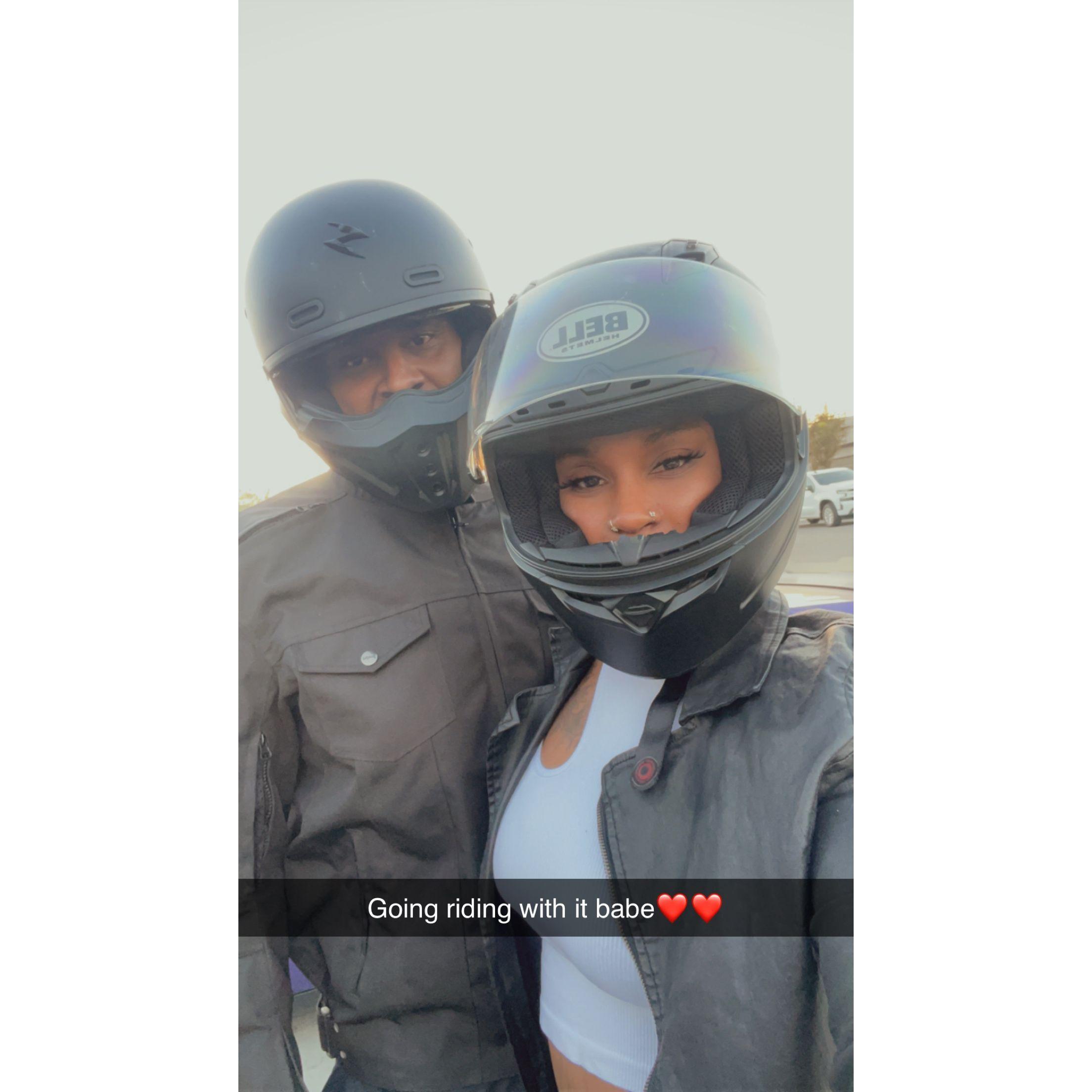 Our First Bike Ride Together