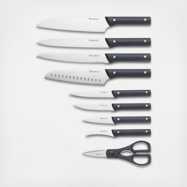 Hampton Forge Tomodachi Natural Harvest Cutlery Block Set