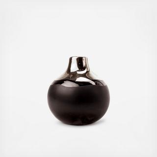 Dauville Charcoal Mid-Glazed Bud Vase