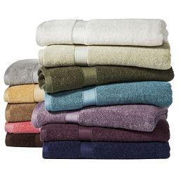 Textured Bath Towel, White