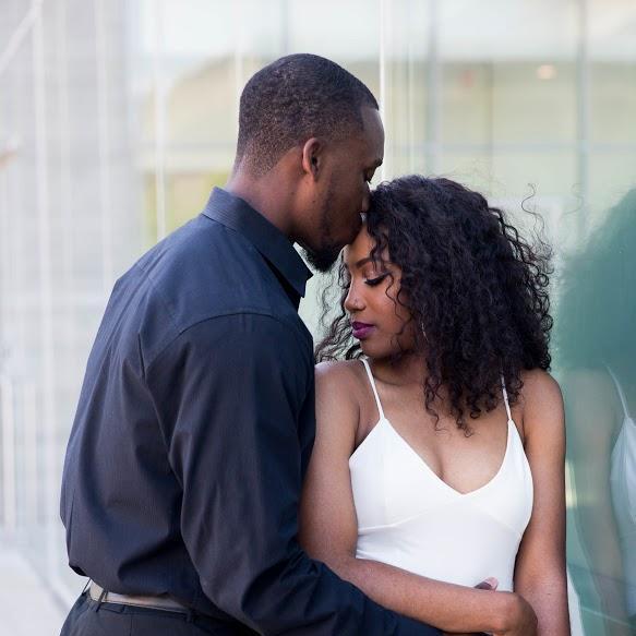 Saying Yes to a lifetime of forehead kisses.....