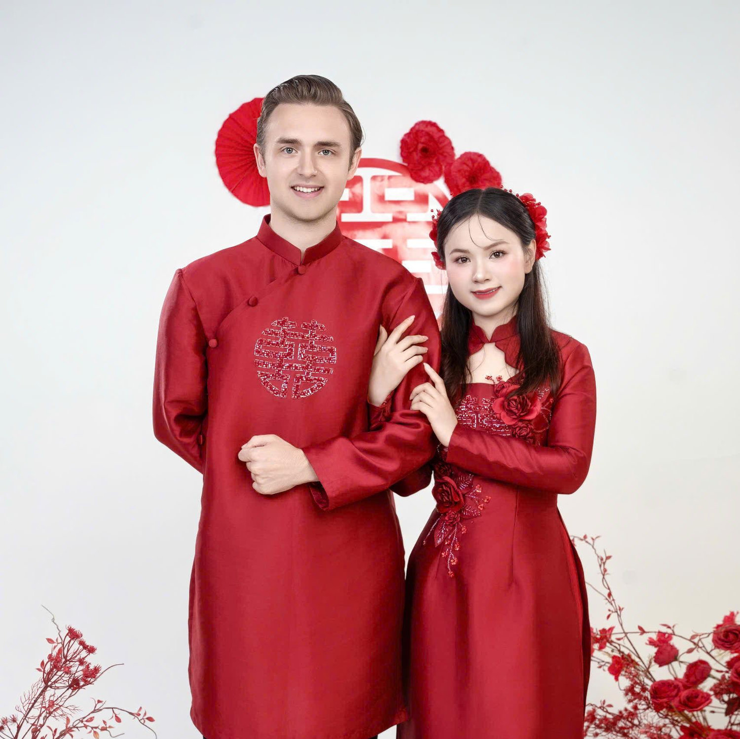 Engagement photos in Haiphong April 2025