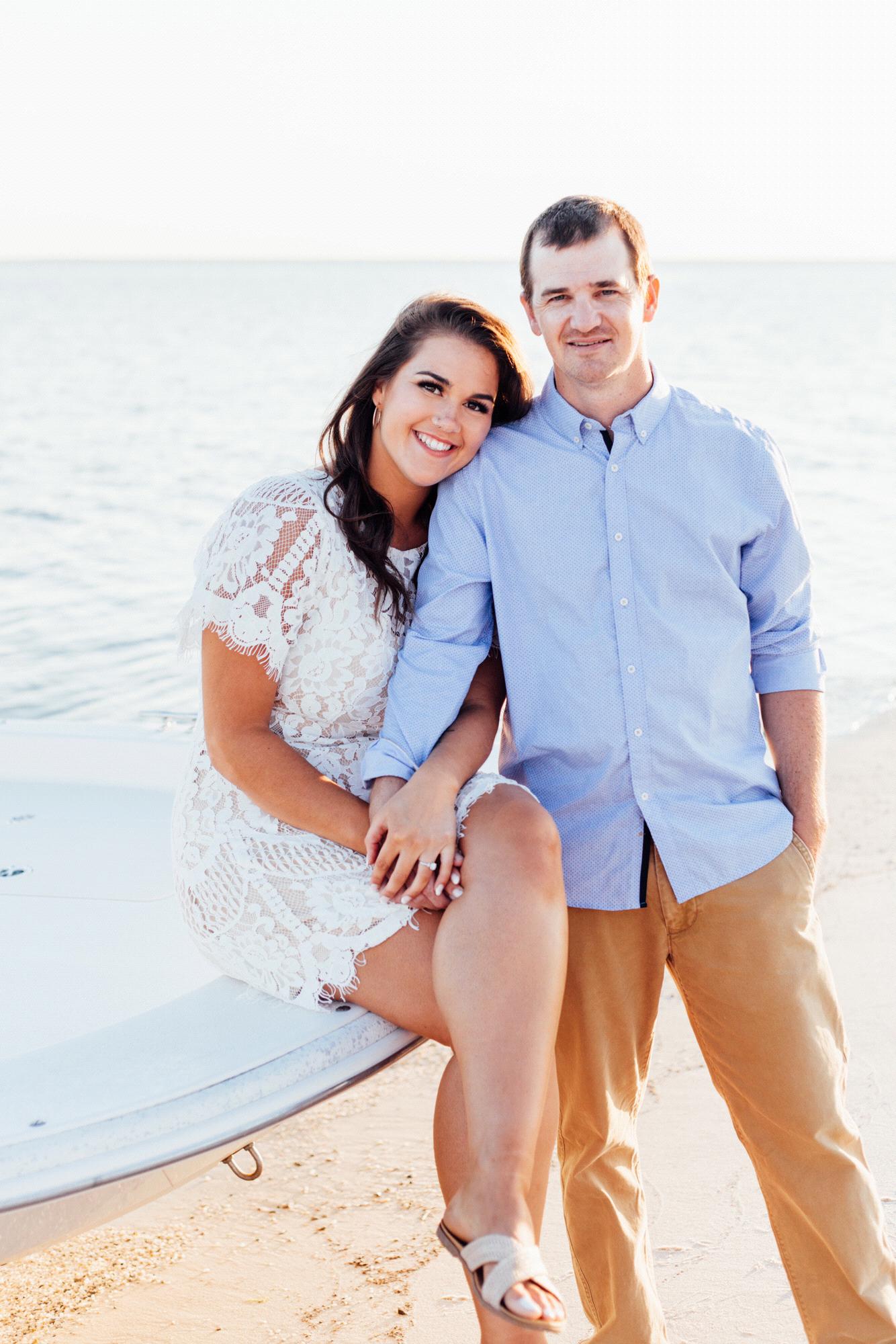 Their gorgeous engagement photos by Carson Flatt