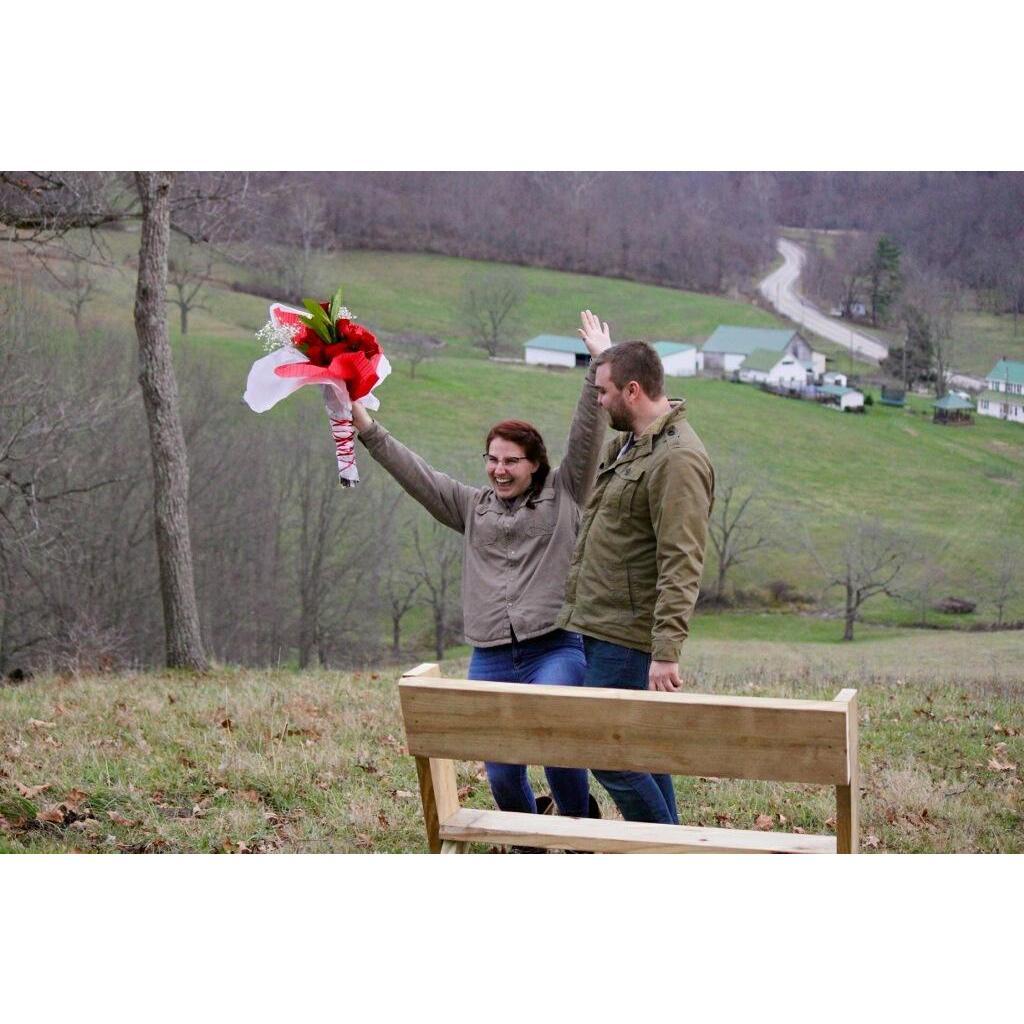 Of course Aryn said YES!!!