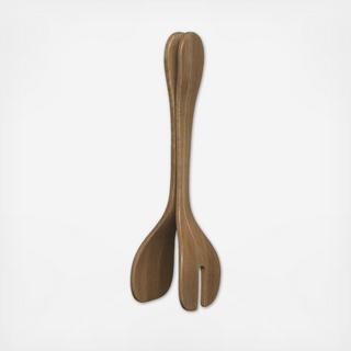 Standing Salad Utensil Set