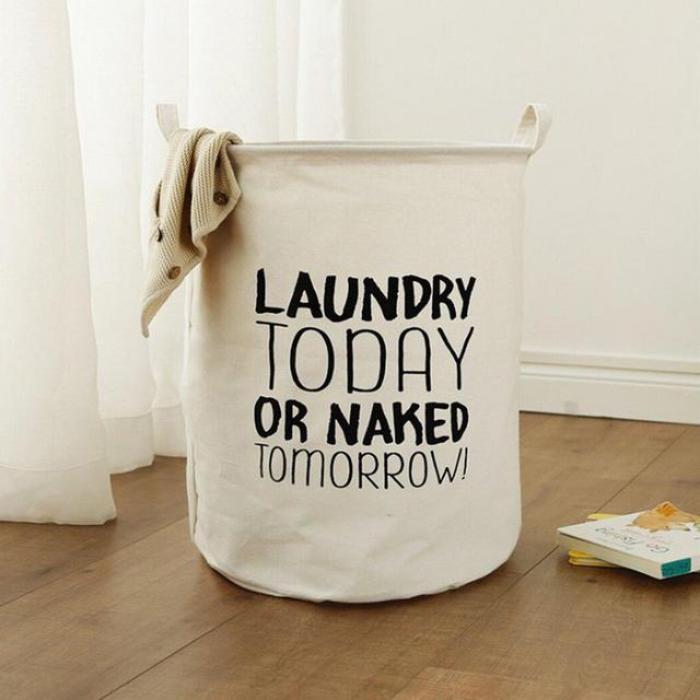 Folding Waterproof Laundry Hamper Set (Set of 2)