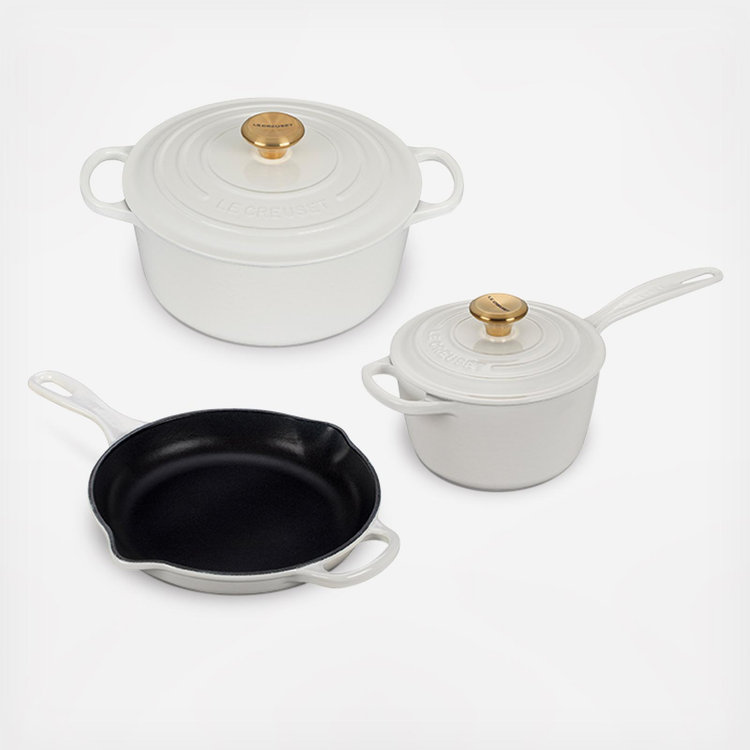 Le Creuset, Signature 5-Piece Cookware Set | Zola