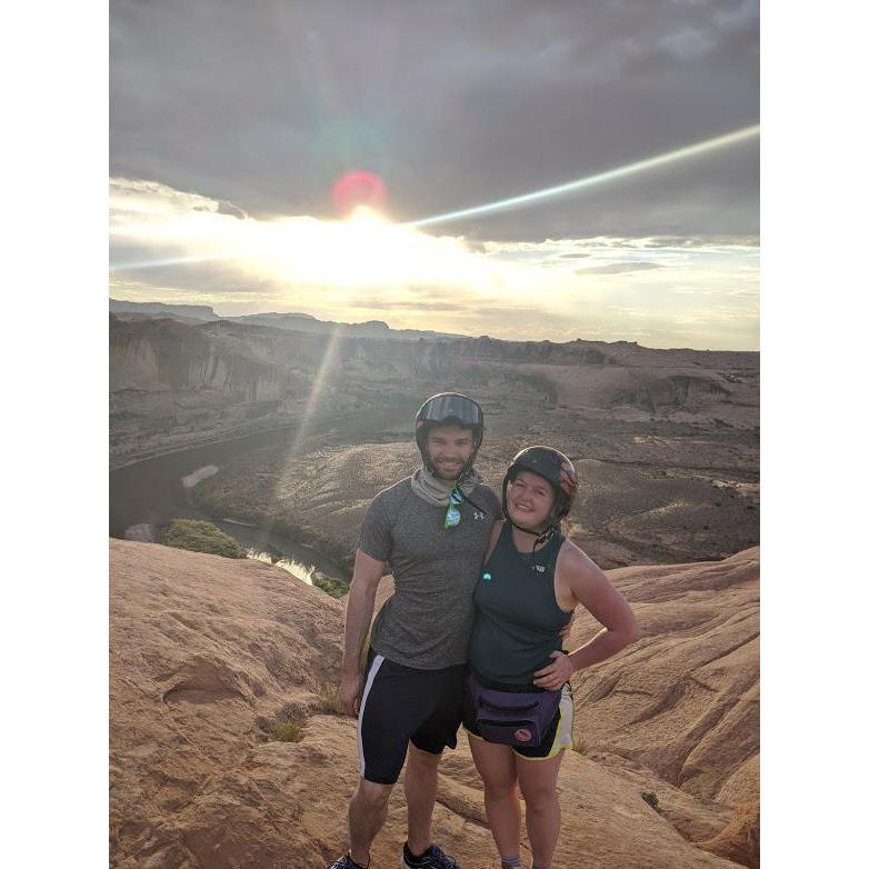 On an ATV ride through Arches National Park -- summer 2020