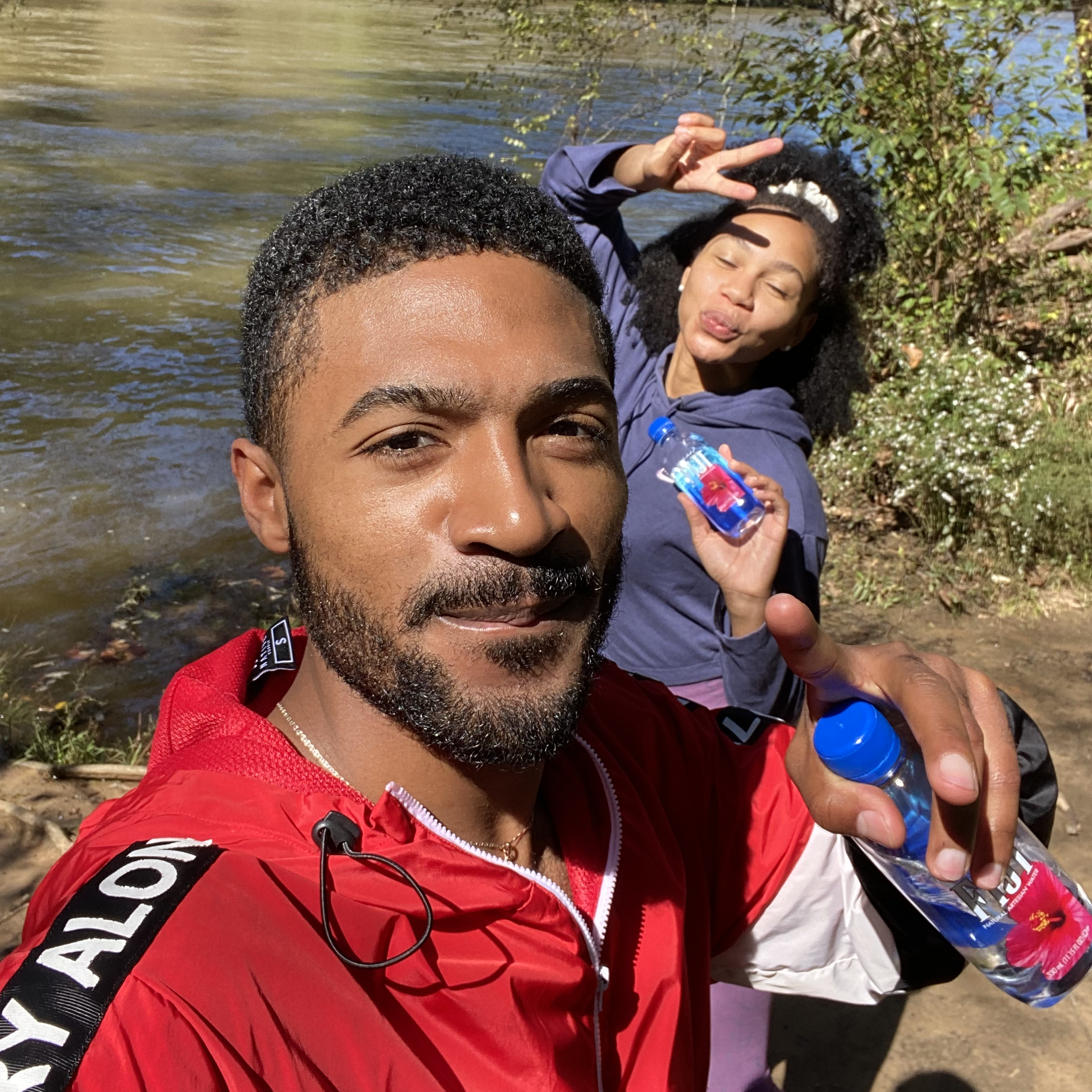 Our first hike together which we thought was an hour but turned into 3 hours because we underestimated the trail. We desperately needed snacks and water lol