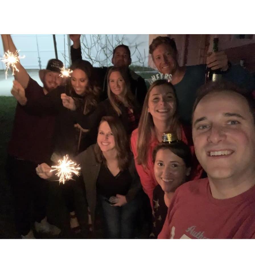 New Year's Eve Celebration at our home