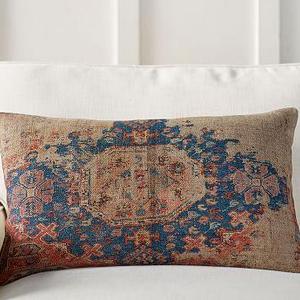 Navin Print Pillow Cover, 16x26", Multi