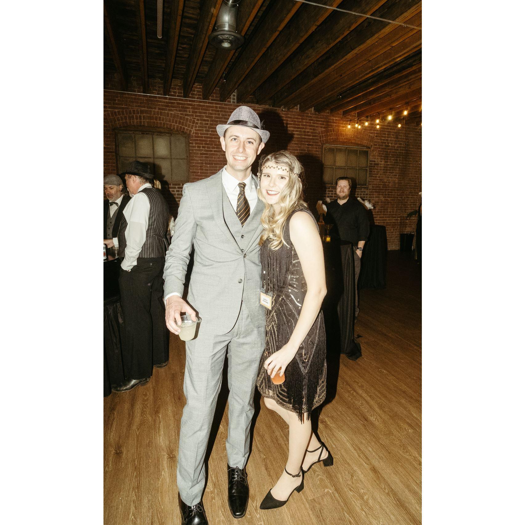 Work Christmas party with 1920's theme!