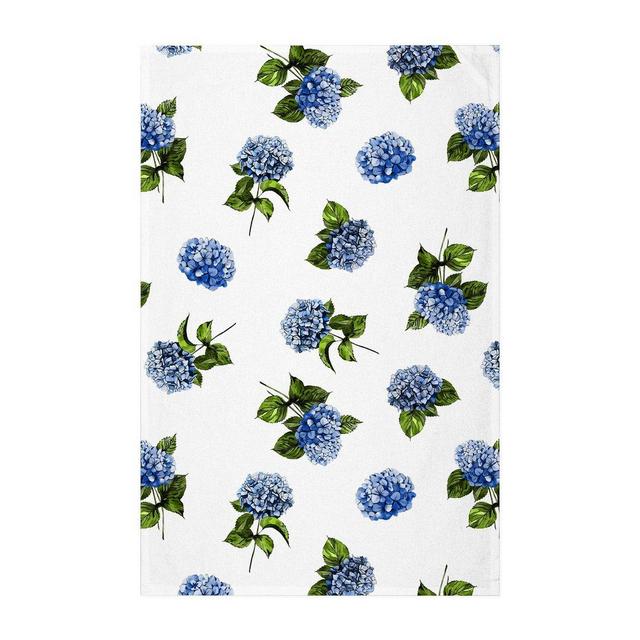 Hydrangea Blue Tea Towel