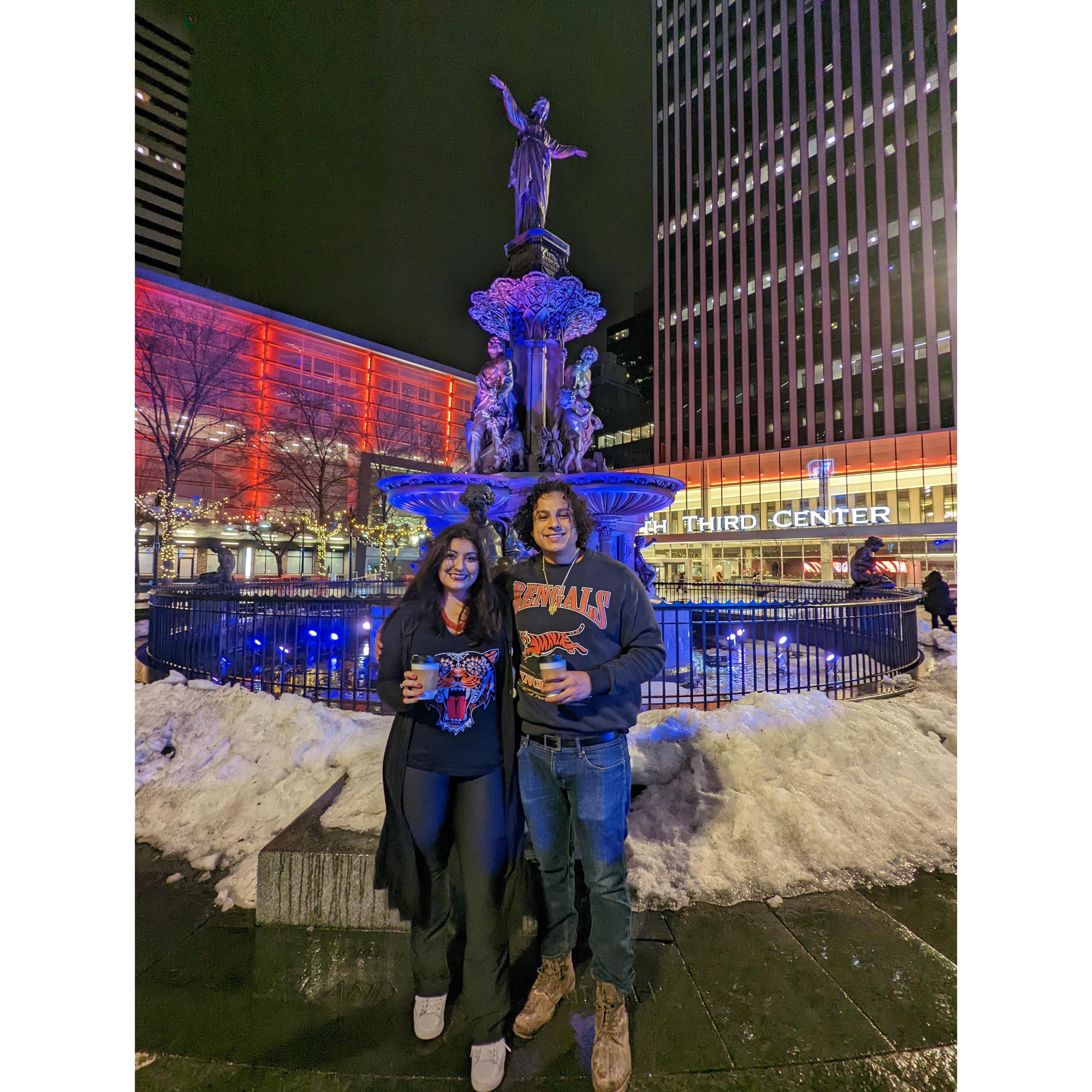 We LOVE Cincinnati and can't wait to celebrate here together with you!