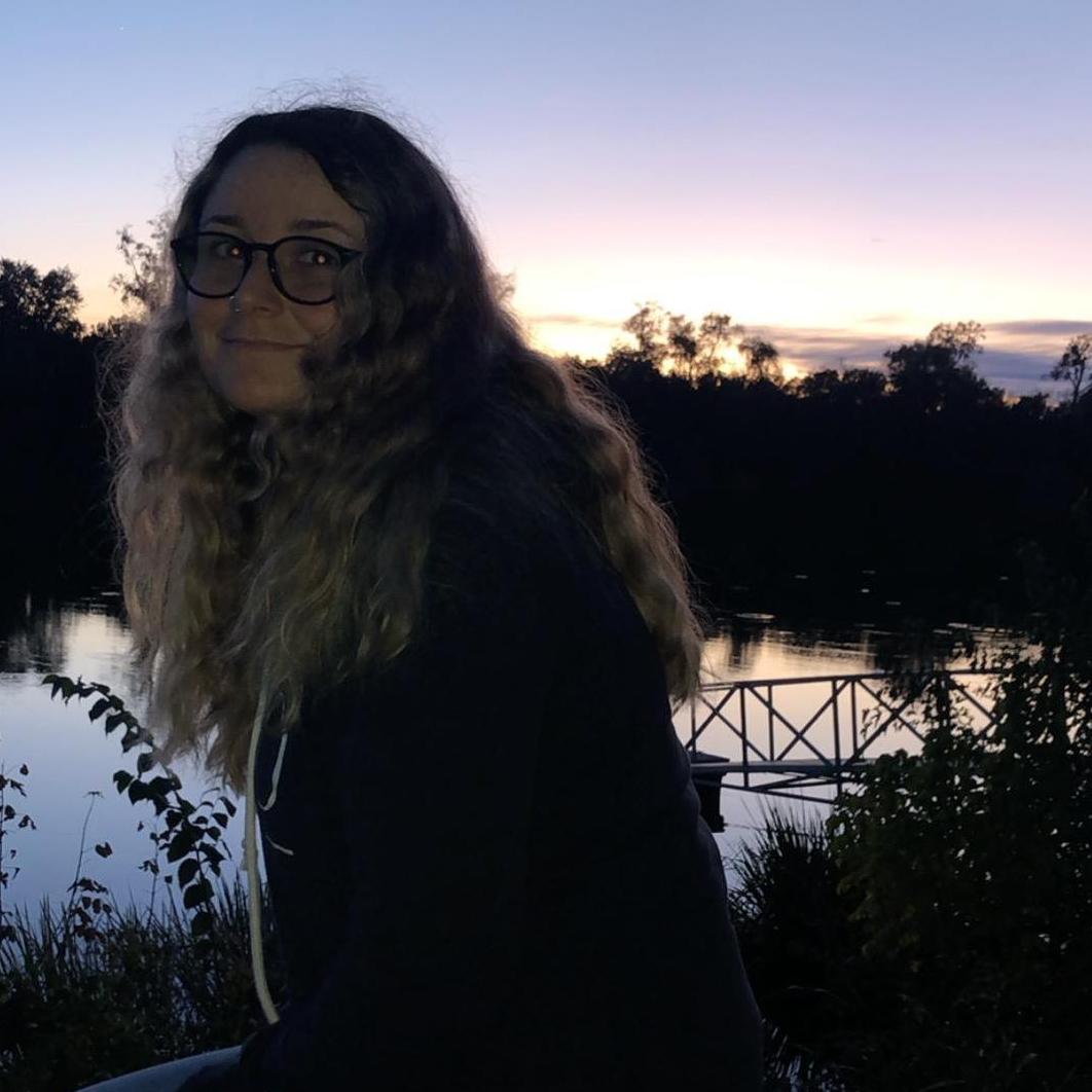 Watching the sunset on the Savannah River