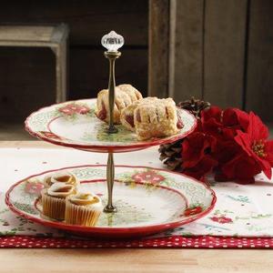 The Pioneer Woman Holiday Cheer 2-Tier Server