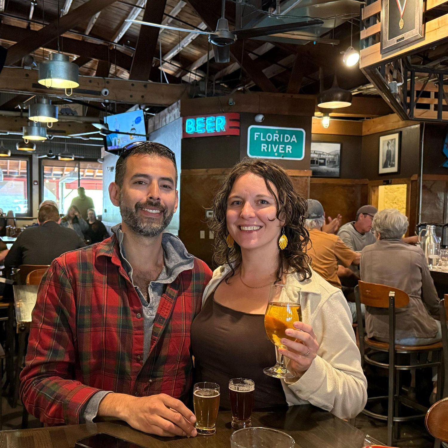 Steamworks brewery with Dean in Durango, Colorado (May 2025)