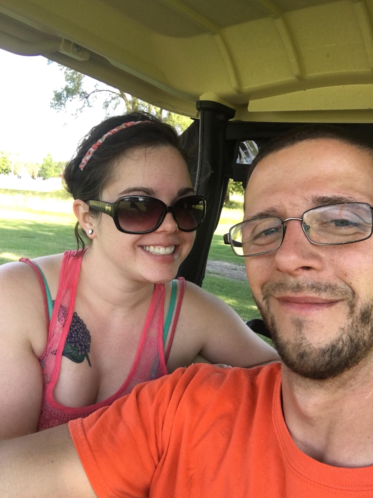 Golfing