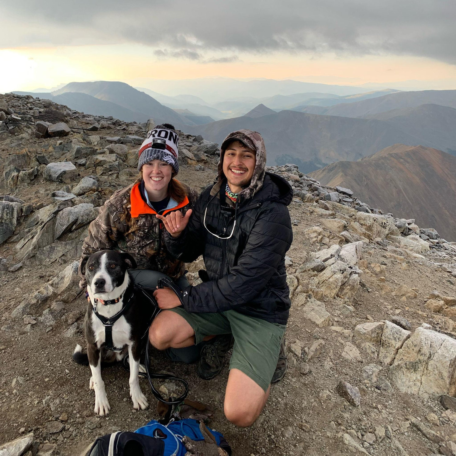 Our first fourteener