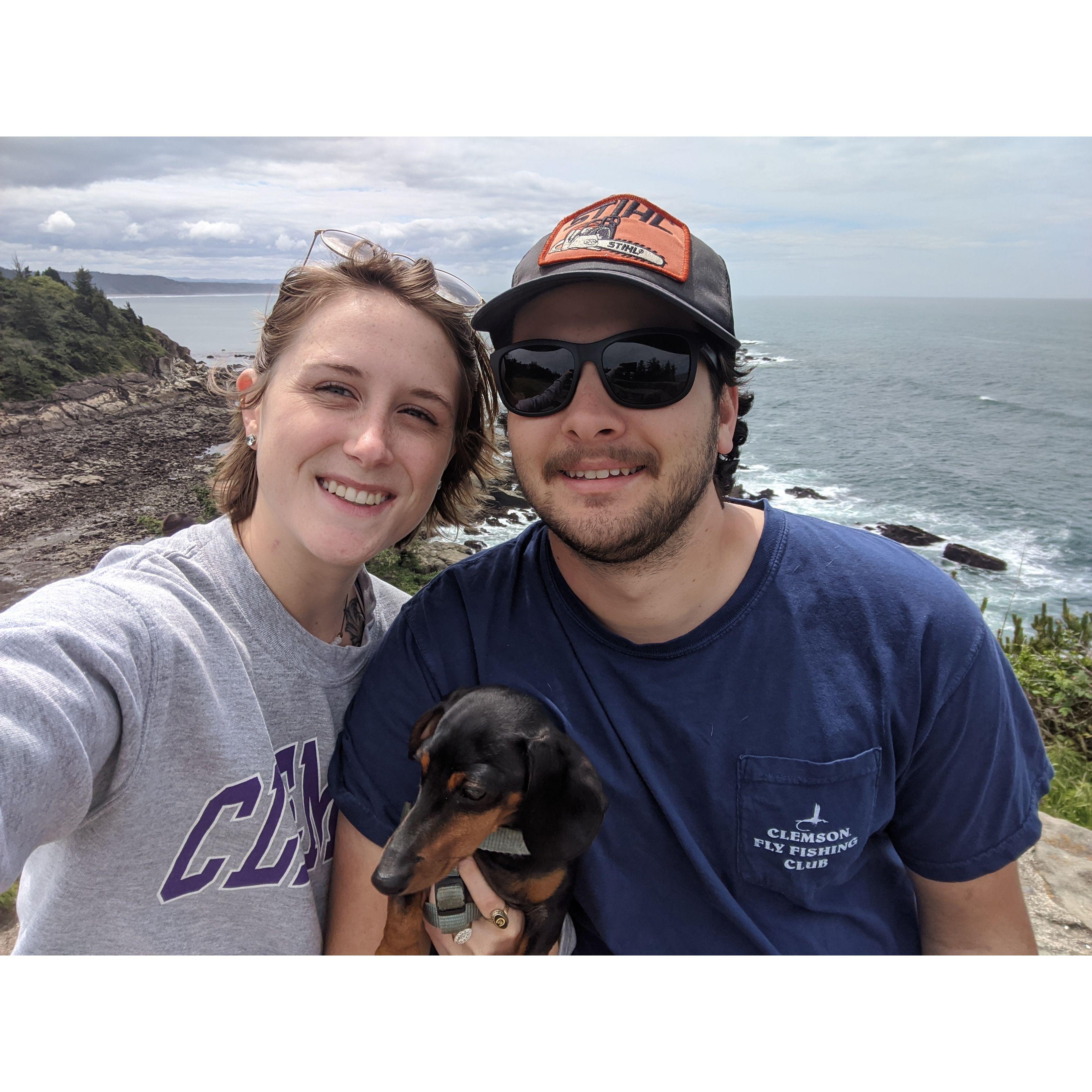 First time to Cape Arago, OR