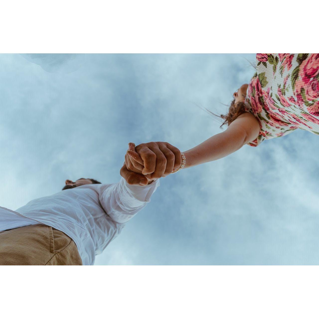 Walking hand in hand is our greatest leisure.