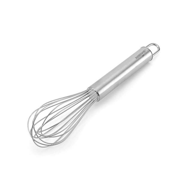Farberware Professional Stainless Steel Whisk, 10-Inch, White