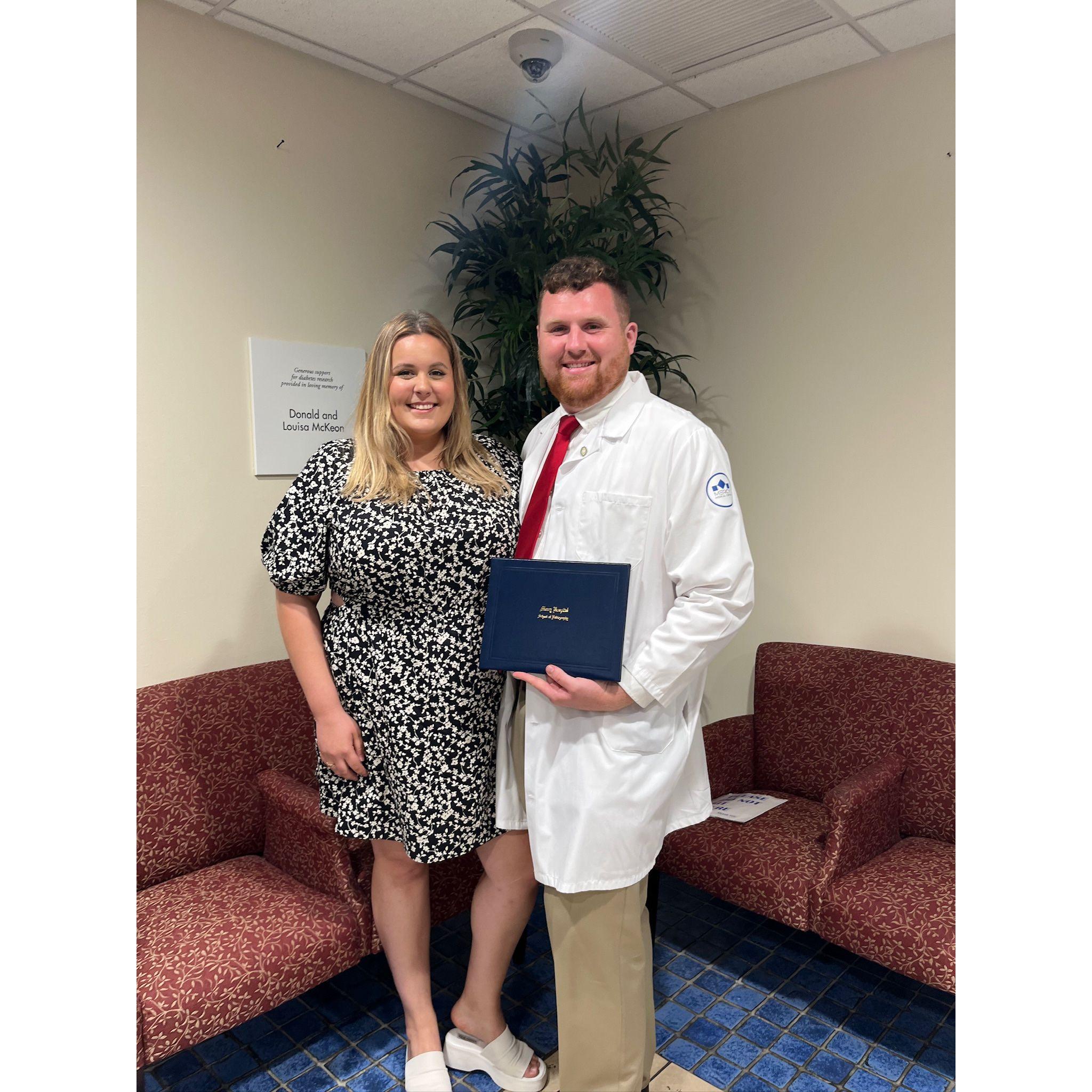 Scott's Radiology School Graduation