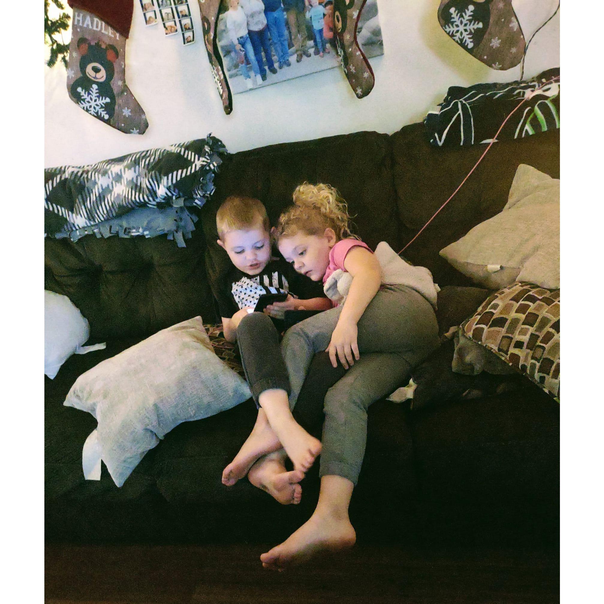 The rare moments of getting along
