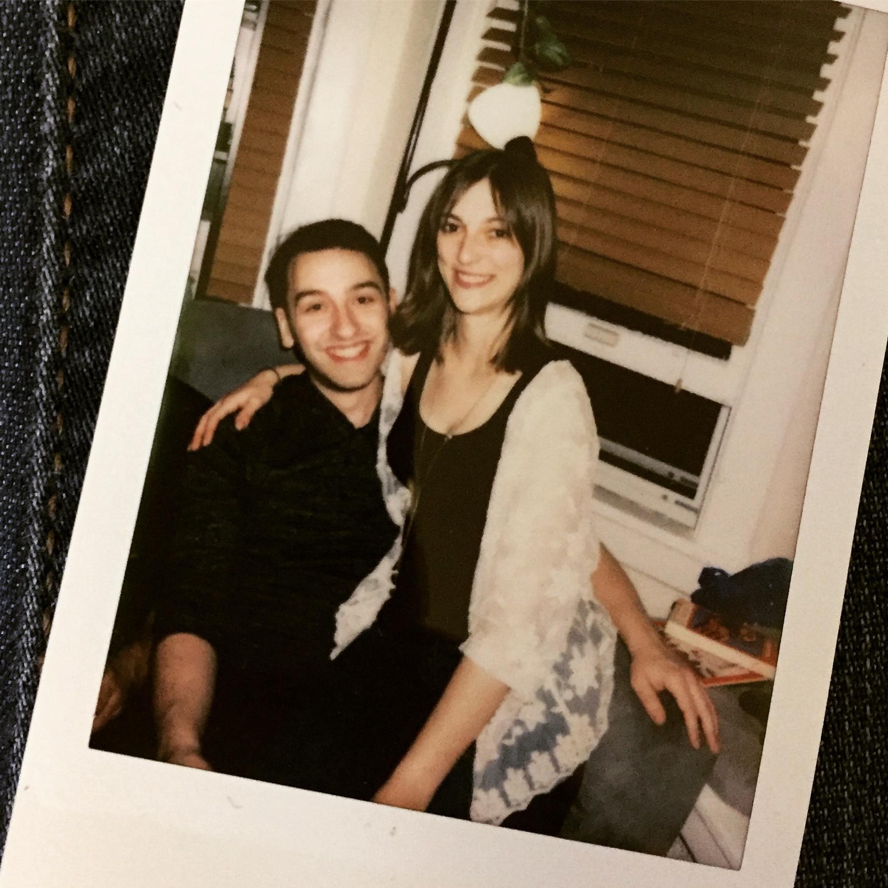 First photo as a couple, Matt’s birthday, December 2017