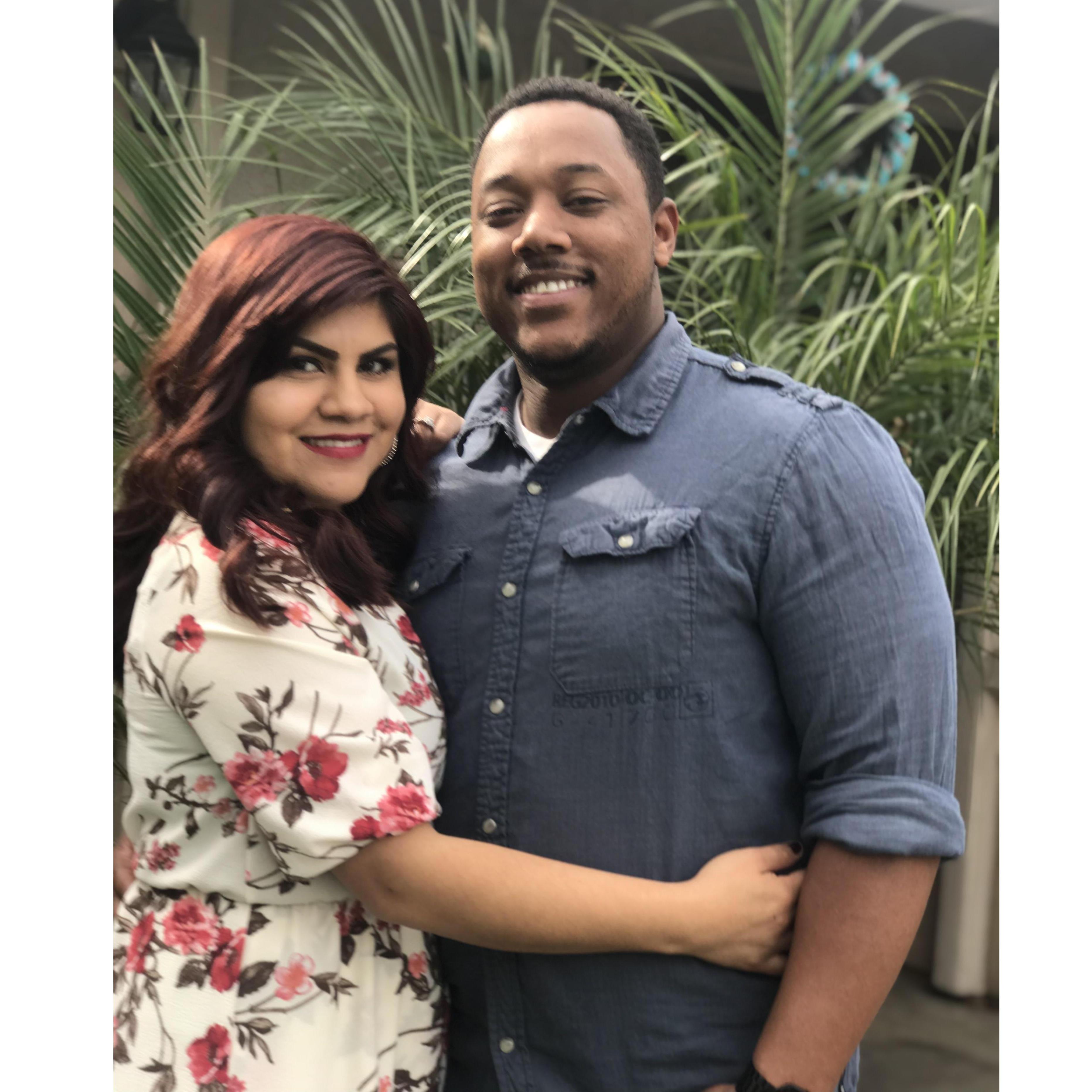 Taken on our first Easter Sunday in 2018