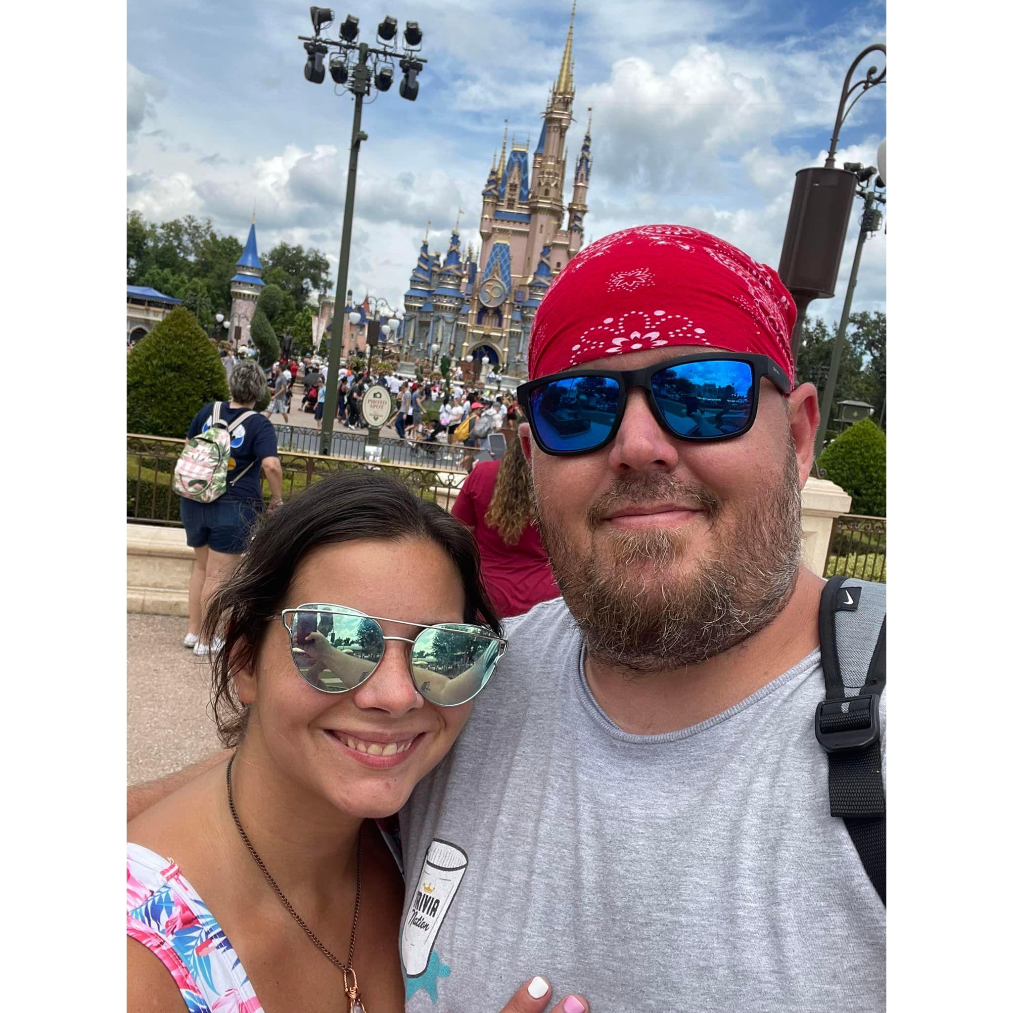 Our second trip to Disney together.