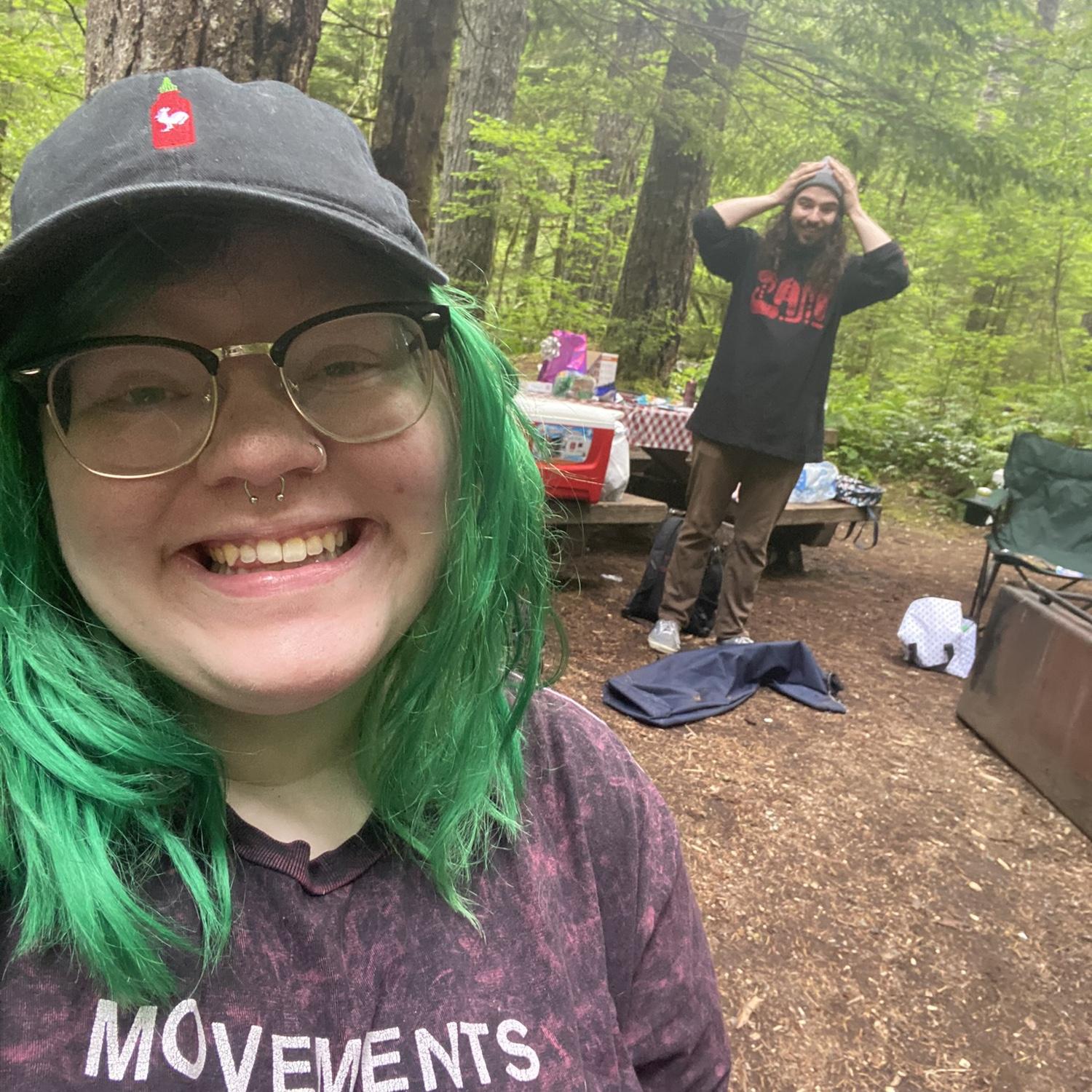 Camping trip to the beautiful Lower Falls Campground