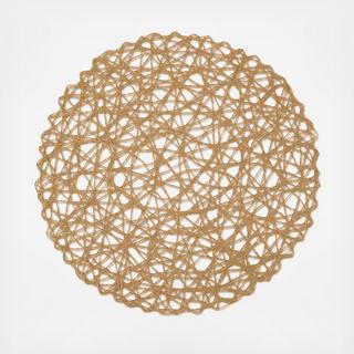 Woven Round Placemat, Set of 6