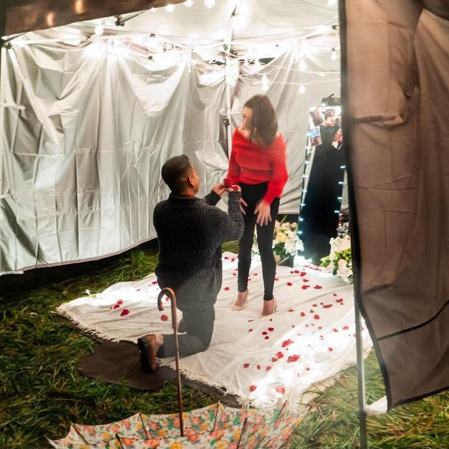 The proposal, moment 1.