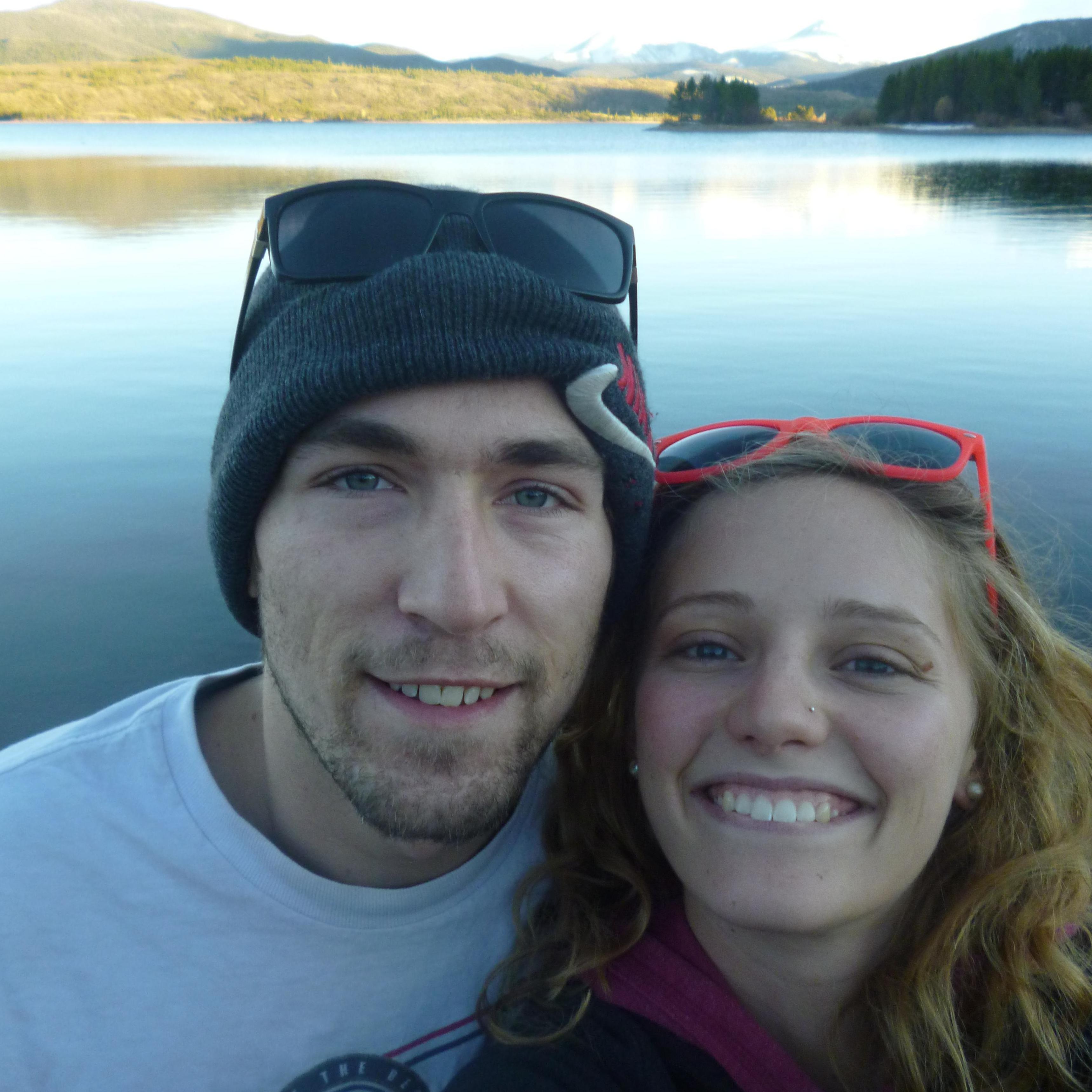One of our many snowboard trips to Frisco, Winter 2013 Dillon reservoir