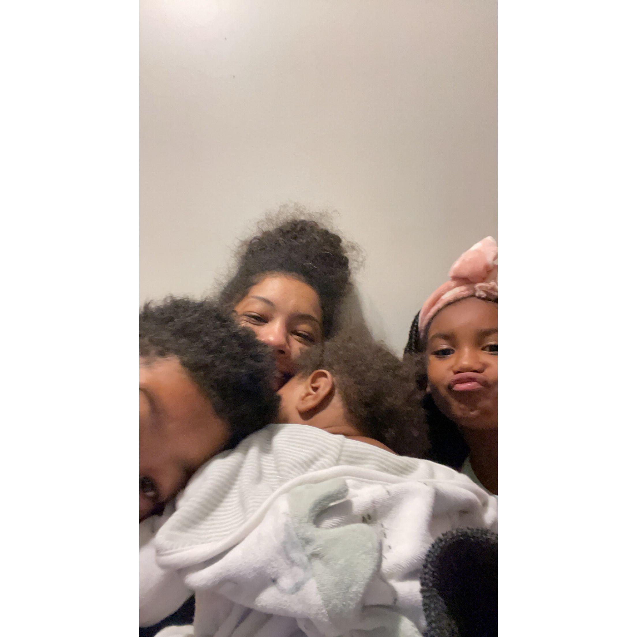 Me with out kiddos ( missing one )