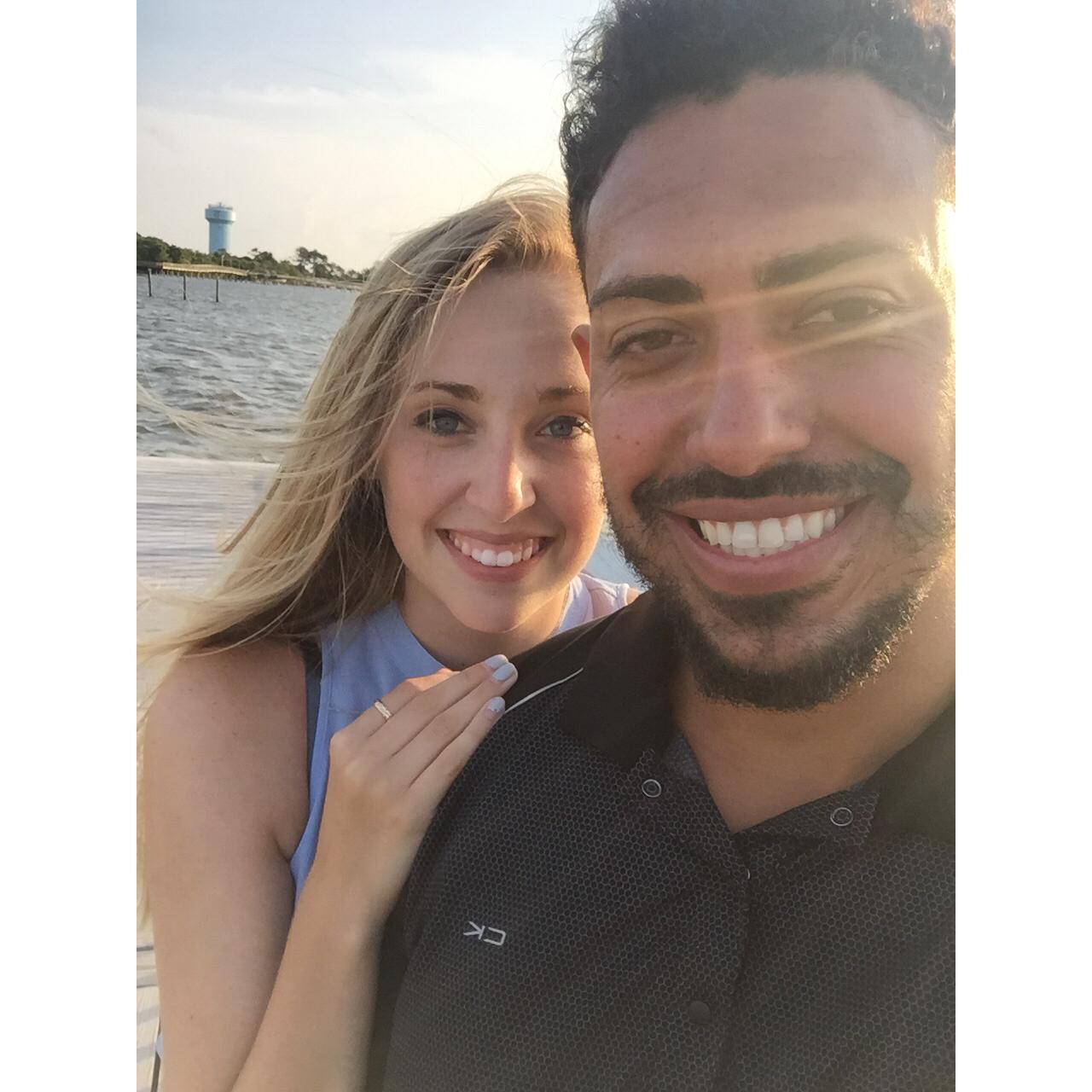 Royce's first vacation in North Carolina! August, 2016