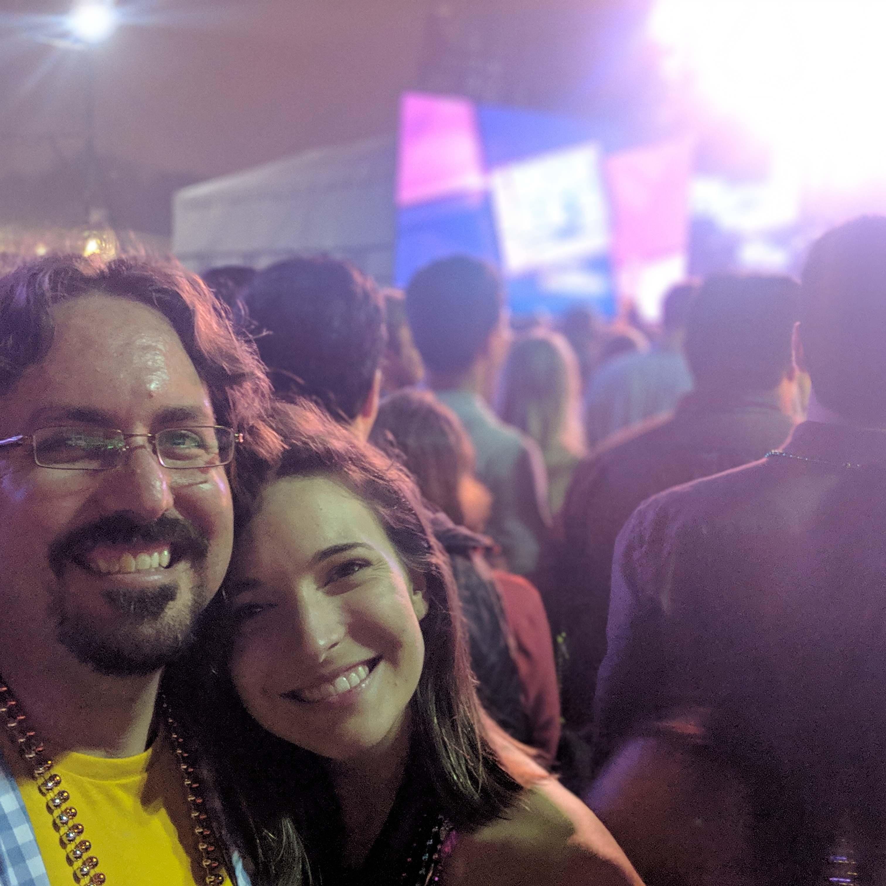 New Years, right before the ball dropped :)