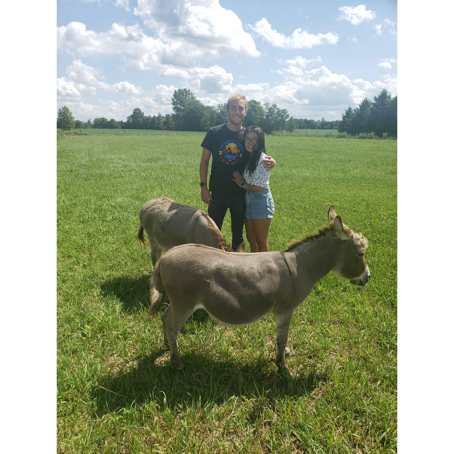 Annabel's first trip to Indiana!